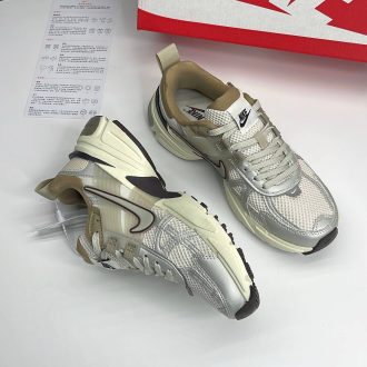 کتونی نایک وی تو کی ران کرم قهوه‌ای | Nike V2K Run Cream Brown