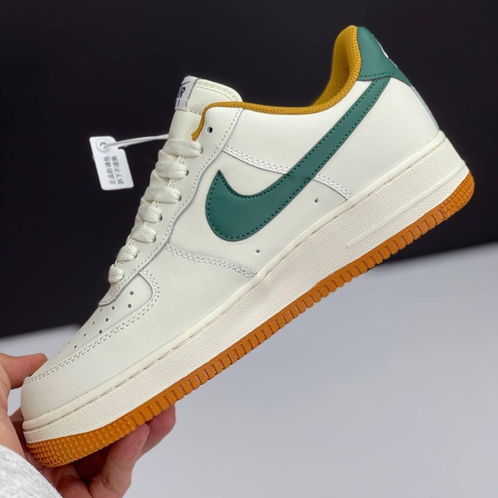 نایک ایر فورس وان کرم سبز | Nike Air Force 1 Cream Green