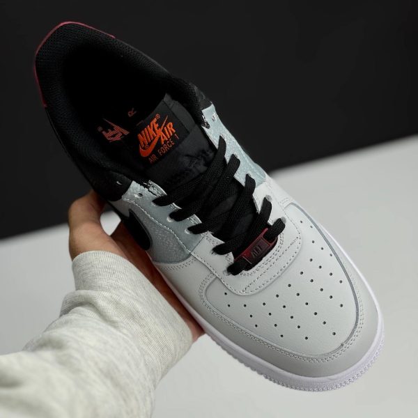 نایک ایر فورس وان مشکی طوسی | Nike Air Force 1 Black Grey