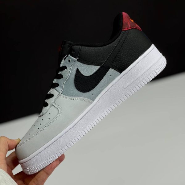 نایک ایر فورس وان مشکی طوسی | Nike Air Force 1 Black Grey