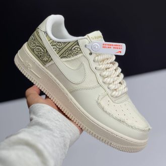 نایک ایر فورس وان بیگ بنگ کرم | Nike Air Force 1 Big Bang Cream
