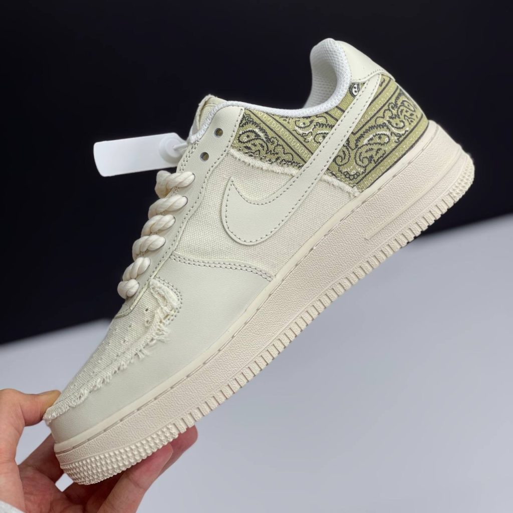 نایک ایر فورس وان بیگ بنگ کرم | Nike Air Force 1 Big Bang Cream