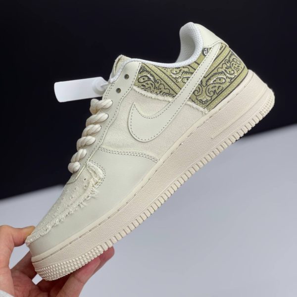نایک ایر فورس وان بیگ بنگ کرم | Nike Air Force 1 Big Bang Cream