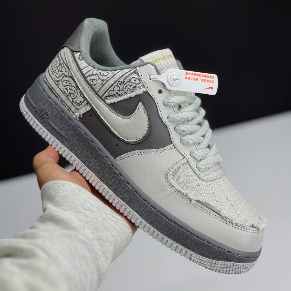 نایک ایر فورس وان بیگ بنگ طوسی | Nike Air Force 1 Big Bang Grey