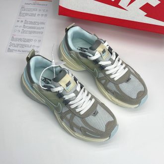 نایک وی تو کی ران طوسی آبی | Nike V2K Run Grey Blue