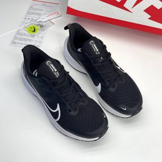 کتونی نایک زوم ایکس طرح لبخند مشکی سفید Nike ZoomX Smile Black White