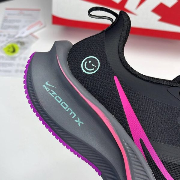 نایک زوم ایکس طرح لبخند مشکی صورتی Nike ZoomX Smile Black Pink