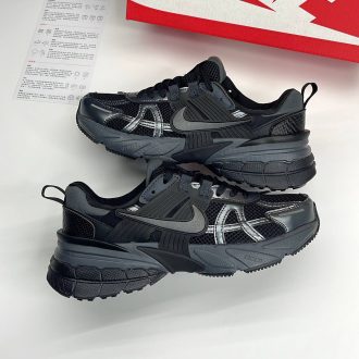 نایک وی تو کی ران مشکی طوسی | Nike V2K Run Black Grey
