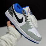 کفش نایک ایر جردن وان لو ترو بلو 1 | Nike Air Jordan 1 Low True Blue