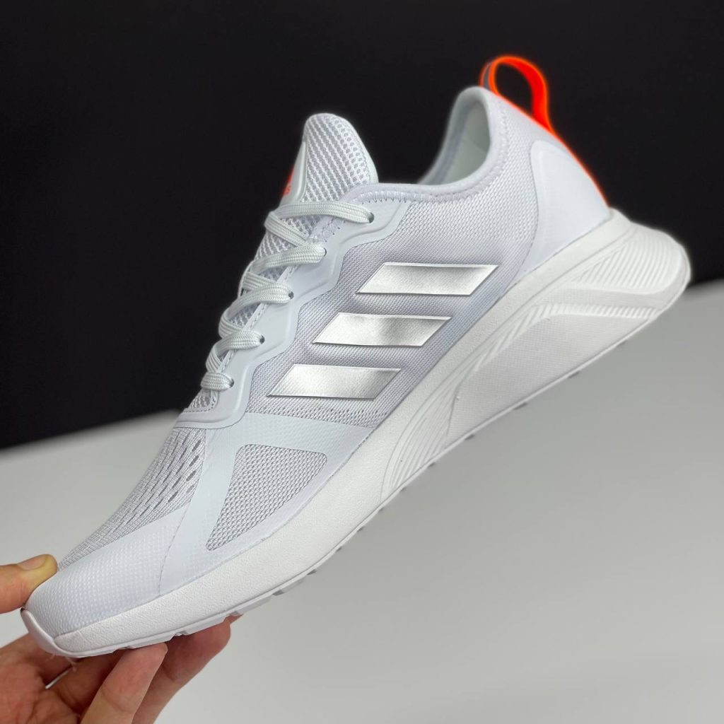 آدیداس کلودفوم سفید نارنجی | Adidas Cloudfoam White Orange