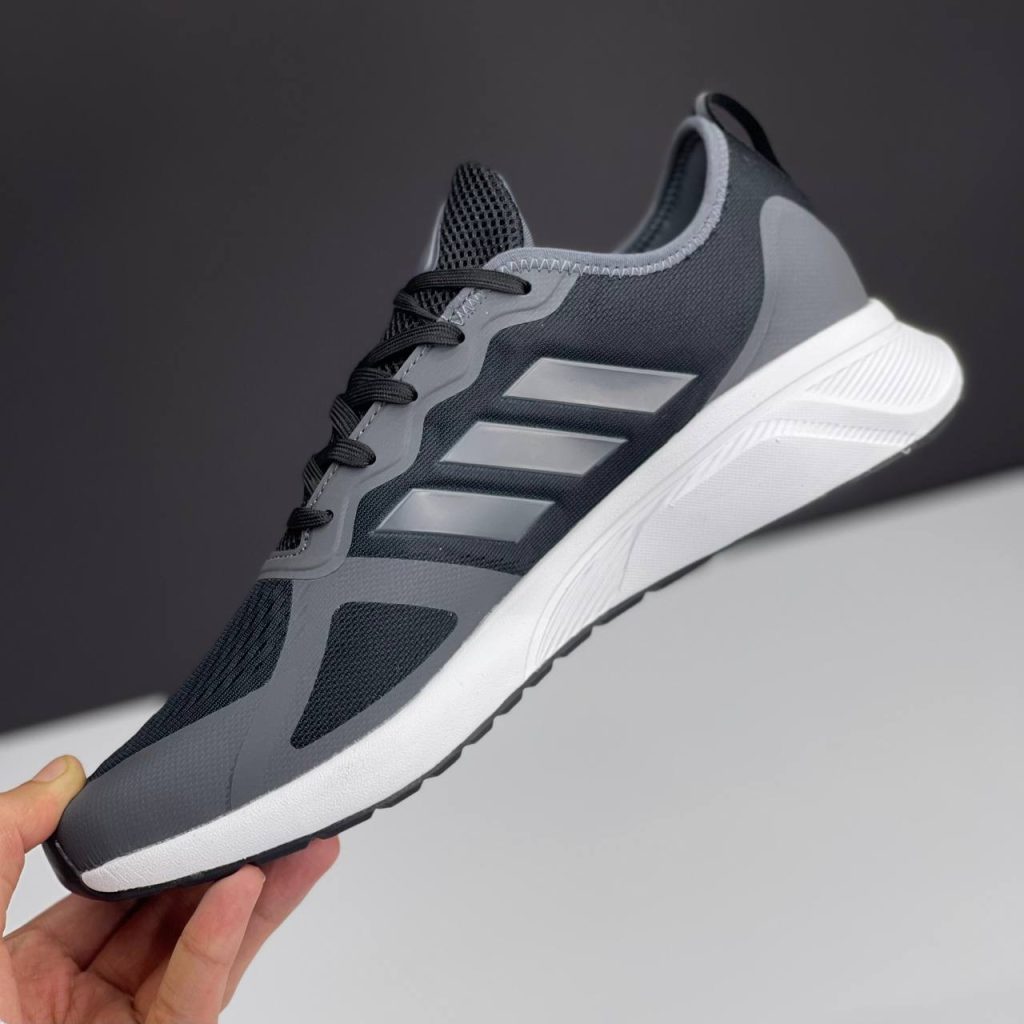 آدیداس کلودفوم مشکی طوسی | Adidas Cloudfoam Black Grey
