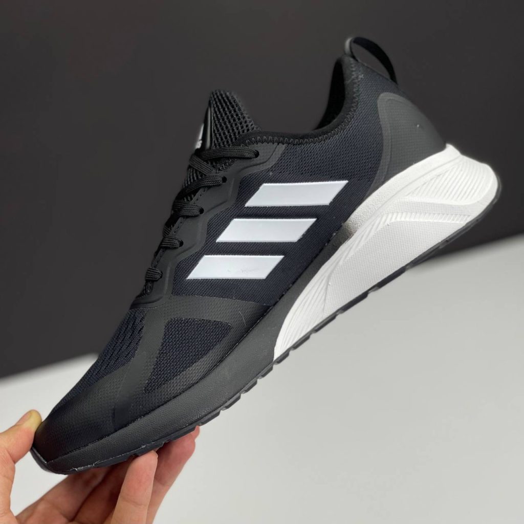 آدیداس کلودفوم مشکی سفید Adidas Cloudfoam Black White