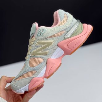 کتونی نیوبالانس ۹۰۶۰ طوسی صورتی | New Balance 9060 Gray Pink