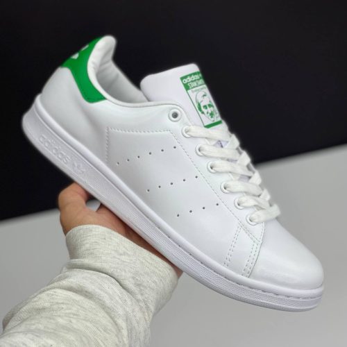 IMG_2802-1-500x500 کفش آدیداس استن اسمیت سفید سبز Adidas Stan Smith White Green