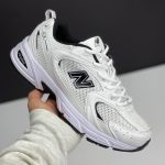 نیو بالانس 530 سفید مشکی | New Balance 530 White Black