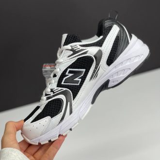 نیو بالانس 530 سفید مشکی | New Balance 530 White Black