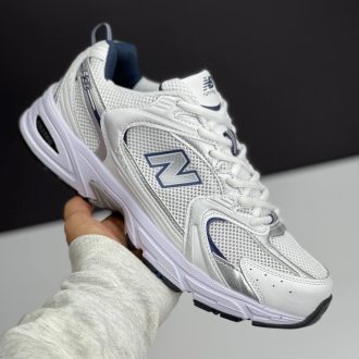 نیو بالانس 530 سفید سورمه‌ای New Balance 530 White Navy
