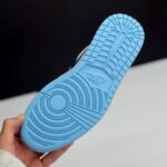 کفش نایک ایر جردن وان ساقدار ورنی آبی سورمه‌ای Nike Air Jordan 1 High Patent Navy Blue