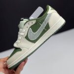 کفش نایک ایر جردن وان لو تراویس اسکات گوچی Travis Scott x Nike Air Jordan 1 Low Gucci