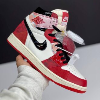 کفش نایک ایر جردن وان ساقدار اسپایدرمن | Nike Air Jordan 1 High Spider-Man
