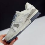لویی ویتون ترینر طوسی Louis Vuitton Trainer Grey