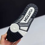 کتونی لویی ویتون ترینر مشکی سفید Louis Vuitton Trainer Black White
