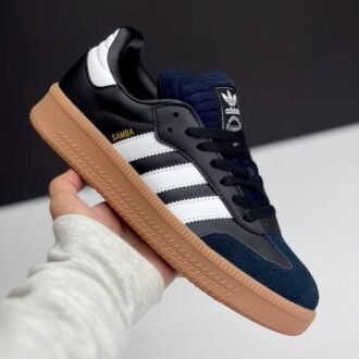 کفش آدیداس سامبا XL LG مشکی سفید Adidas Samba XL LG Black White