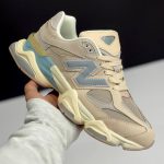 کتونی نیوبالانس ۹۰۶۰ کرم آبی New Balance 9060 Cream Blue