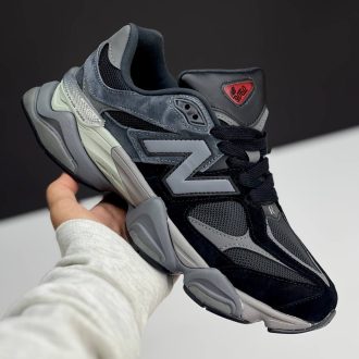 کتونی نیوبالانس ۹۰۶۰ مشکی طوسی New Balance 9060 Black Grey