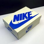 کفش نایک ایر جردن وان لو تراویس اسکات کرم سورمه‌ای Nike Air Jordan 1 Low Travis Scott Cream Navy