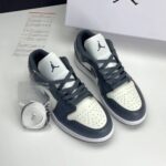 کفش نایک ایر جردن وان لو دارک گری Nike Air Jordan 1 Low Dark Grey