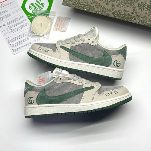 photo_2_2025-07-16_01-34-33-500x500 کفش نایک ایر جردن وان لو تراویس اسکات گوچی Nike Air Jordan 1 Low Travis Scott x Gucci