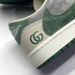 کفش نایک ایر جردن وان لو تراویس اسکات گوچی Nike Air Jordan 1 Low Travis Scott x Gucci