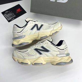 کتونی نیوبالانس ۹۰۶۰ کرم مشکی New Balance 9060 Cream Black