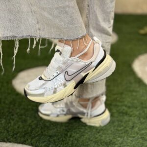 نایکی وی ۲ کی ران نقره ای متالیک || Nike V2K Run Metallic Silver