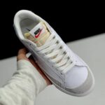 کفش نایک بلیزر لو سفید آبی Nike Blazer Low White Blue