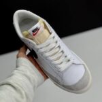 کفش نایک بلیزر لو سفید مشکی Nike Blazer Low White Black