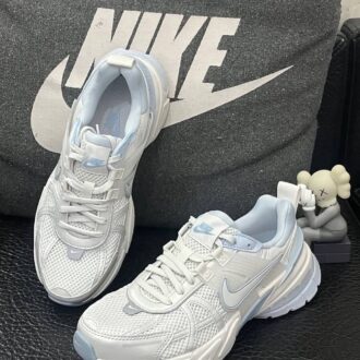 کفش نایک وی تو کی آبی سفید Nike V2K Blue White