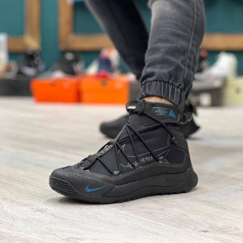 کفش نایک ایسیجی گورتکس مشکی آبی Nike ACG Gore-Tex Black Blue کفش نایک ایسیجی گورتکس مشکی آبی Nike ACG Gore-Tex Black Blue