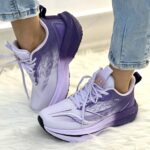 کتونی رانینگ لژدار بنفش | Purple Running Platform Sneakers