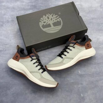 کفش تیمبرلند کرم مردانه Timberland Sneaker Nubuck Beige Men’s