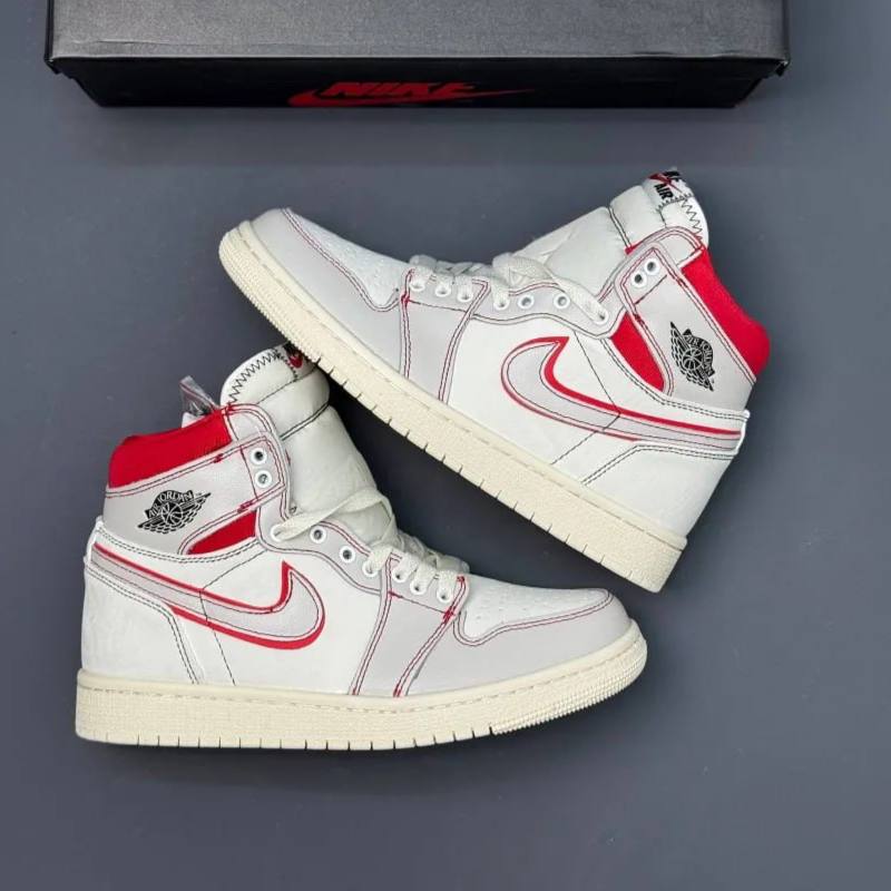 کفش نایک ایر جردن وان ساقدار رترو فانتوم جیم رد Nike Air Jordan 1 High Retro Phantom Gym Red کفش نایک ایر جردن وان ساقدار رترو فانتوم جیم رد Nike Air Jordan 1 High Retro Phantom Gym Red