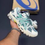 کفش اسیکس ژل کاهانا ۸ سبز Asics Gel Kahana 8 Green