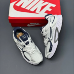 کفش نایک وی فایو کی ران سفید سرمه ای Nike V5K Run White Navy