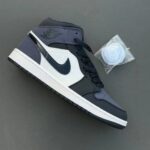 کفش نایک ایر جردن وان ساقدار مید ابسیدین سندد بنفش Nike Air Jordan 1 Mid Obsidian Sanded Purple