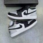 کفش نایک ایر جردن وان لو مشکی طوسی شادوو Nike Air Jordan 1 Low Shadow