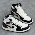 کفش نایک ایر جردن وان ساقدار دارک موکا Nike Air Jordan 1 High Dark Mocha