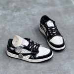 کفش نایک ایر جردن وان لو تراویس اسکات لویی ویتون Nike Air Jordan 1 Low Travis Scott Louis Vuitton
