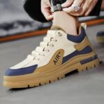 کتونی لژدار طبی مردانه ضد آب Men's Waterproof Platform Orthopedic Sneakers