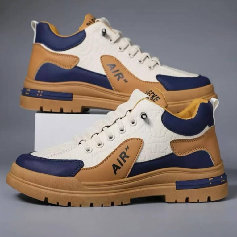 کتونی لژدار طبی مردانه ضد آب Men's Waterproof Platform Orthopedic Sneakers